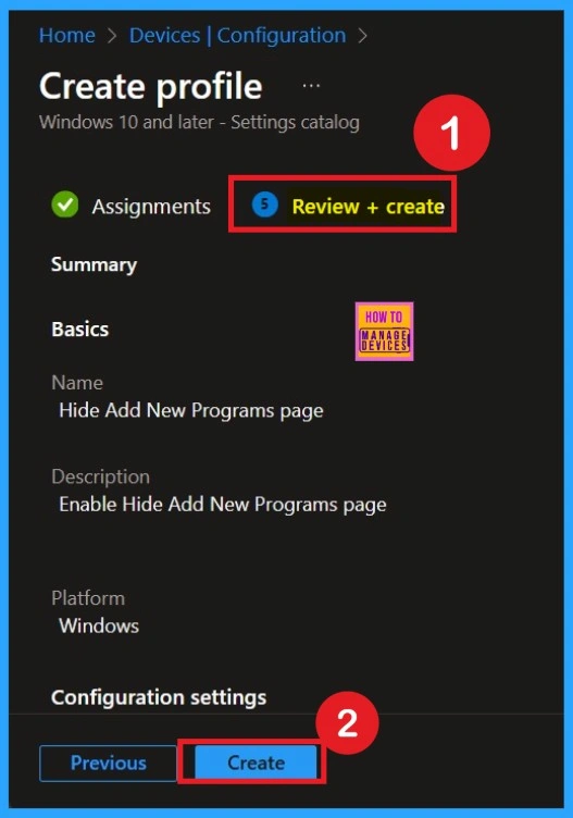 Enhance Security by Removing the Add New Programs Option using Intune Policy - Fig.8