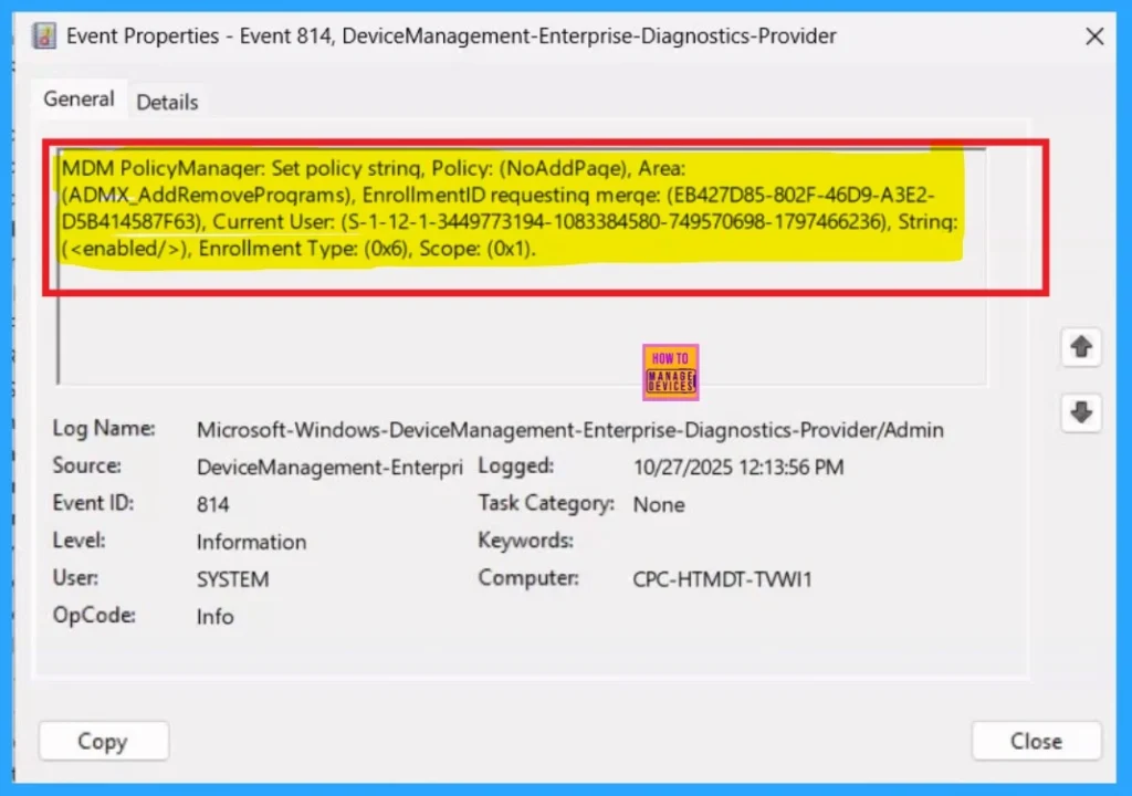 Enhance Security by Removing the Add New Programs Option using Intune Policy - Fig.10