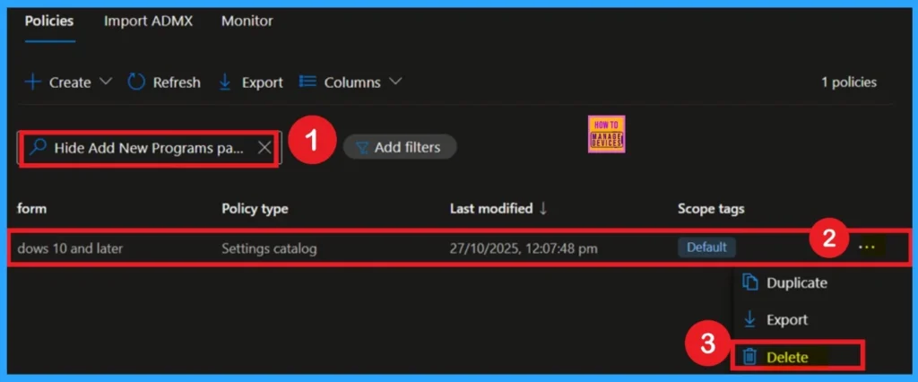 Enhance Security by Removing the Add New Programs Option using Intune Policy - Fig.12