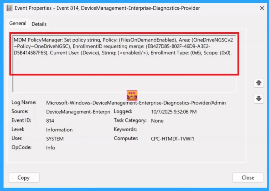 How to Enable OneDrive Files On-Demand using Intune Policy to Improve Storage Efficiency 10 How to Enable OneDrive Files On-Demand using Intune Policy to Improve Storage Efficiency -Fig.10
