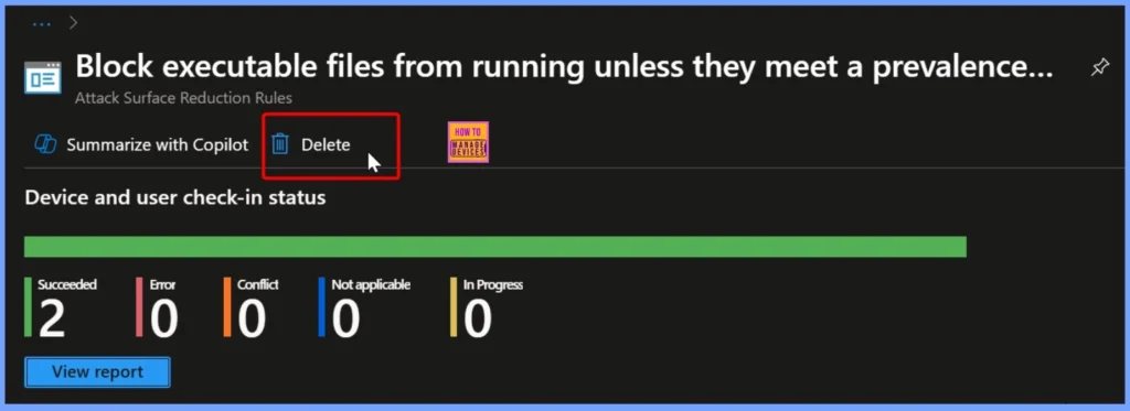 How to Delete Attack Surface Reduction ASR Policy from Microsoft Intune 3 How to Delete Attack Surface Reduction ASR Policy from Microsoft Intune - Fig.3