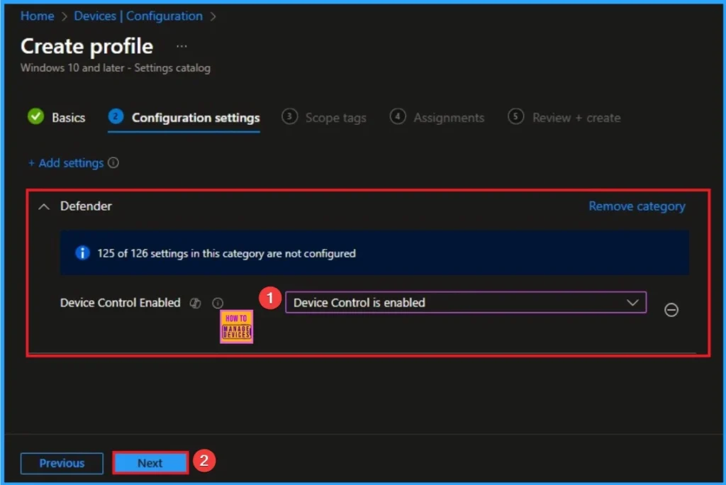 How to Deploy Granular USB Lockdown with Defender Device Control in Intune 7 How to Deploy Granular USB Lockdown with Defender Device Control in Intune - Fig.7