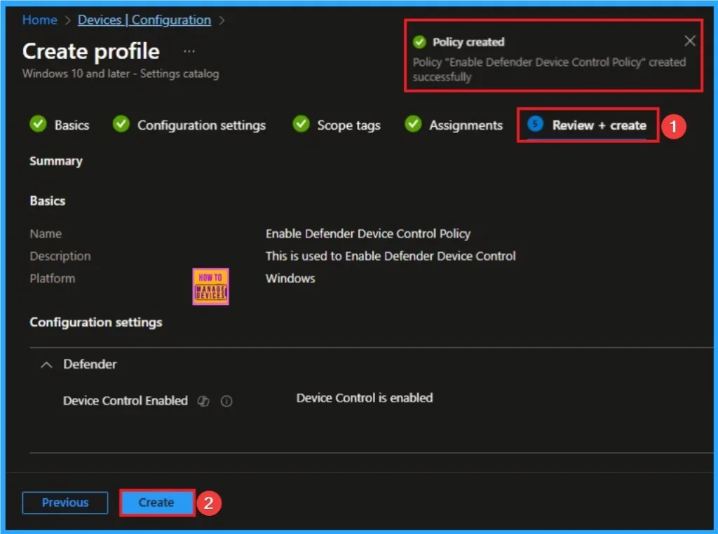 How to Deploy Granular USB Lockdown with Defender Device Control in Intune 10 How to Deploy Granular USB Lockdown with Defender Device Control in Intune - Fig.10