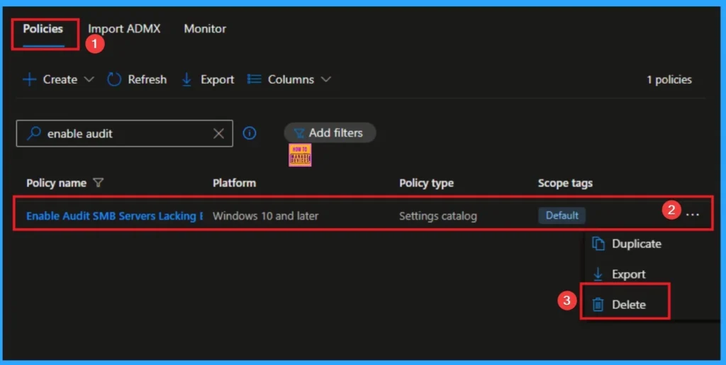 How to Enable Audit SMB Servers Lacking Encryption Support using Intune 13 How to Enable Audit SMB Servers Lacking Encryption Support using Intune - Fig.13
