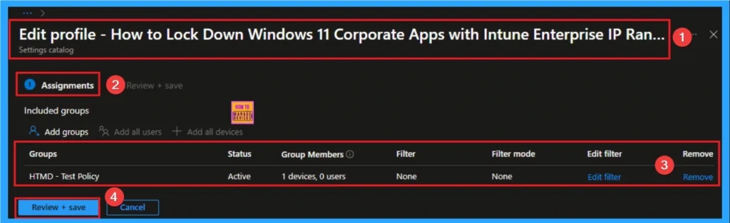 How to Enable Enterprise IP Range Policy to Lock Down Windows 11 Corporate Apps using Intune 11 How to Enable Enterprise IP Range Policy to Lock Down Windows 11 Corporate Apps using Intune - Fig.11