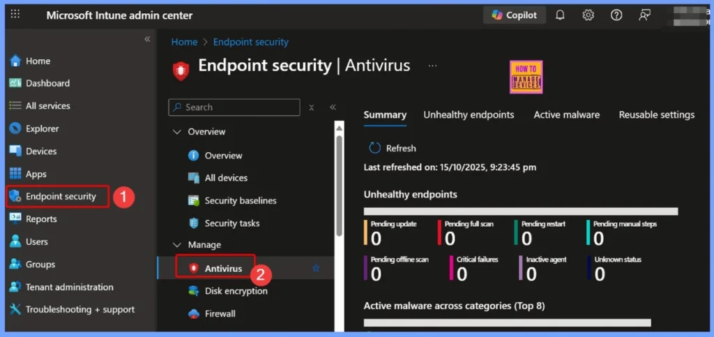 How to Fix Missing Threat Severity Settings in Intune Antivirus Policy 2 How to Fix Missing Threat Severity Settings in Intune Antivirus Policy - Fig.2