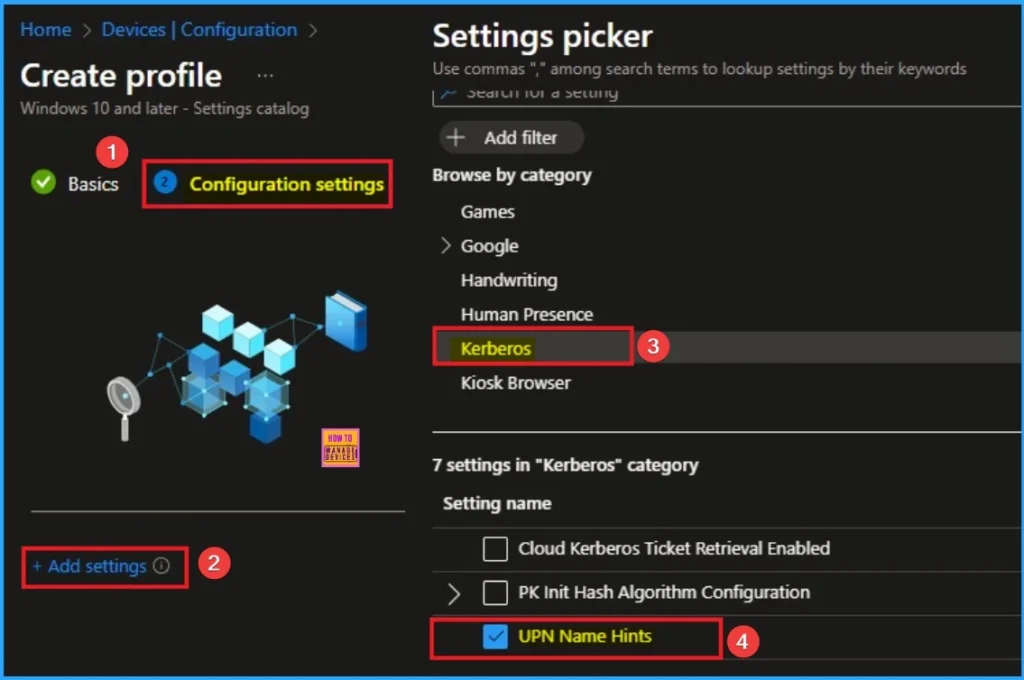 How to Force Entra ID Devices with UPN Name Hints Policy to Find On-Prem AD DCs using Intune 4 How to Force Entra ID Devices with UPN Name Hints Policy to Find On-Prem AD DCs using Intune - Fig.4
