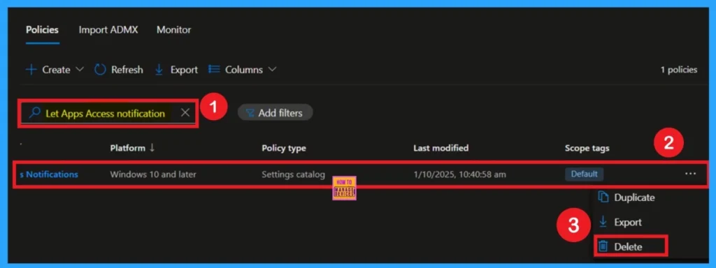 How to Control App Access Notifications Policy for Windows using Intune 11 How to Control App Access Notifications Policy for Windows using Intune - Fig.11