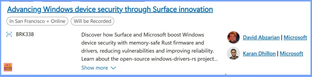 List of Intune Sessions in Microsoft Ignite 2025 8 List of Intune Sessions in Microsoft Ignite 2025 - Fig.8