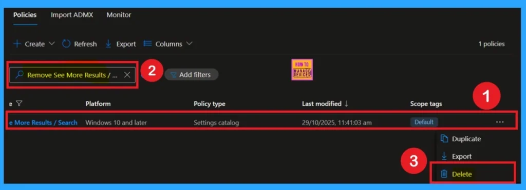 Restrict Users from Viewing Additional Results in Windows Search using Intune Policy 12 Restrict Users from Viewing Additional Results in Windows Search using Intune Policy- Fig.12