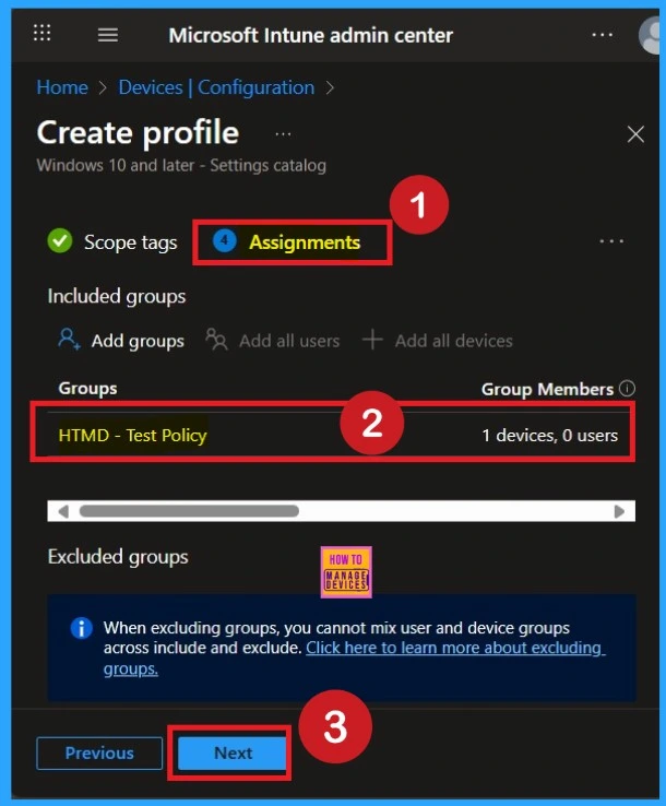 Restrict Users from Viewing Additional Results in Windows Search using Intune Policy 7 Restrict Users from Viewing Additional Results in Windows Search using Intune Policy - Fig.7