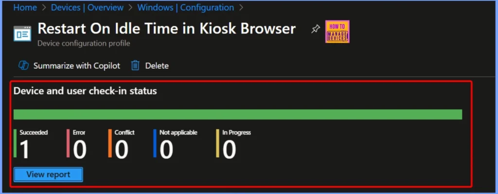 How Idle Time Controls Kiosk Browser Session Restart using Intune Policy 10 How Idle Time Controls Kiosk Browser Session Restart using Intune Policy - Fig.10