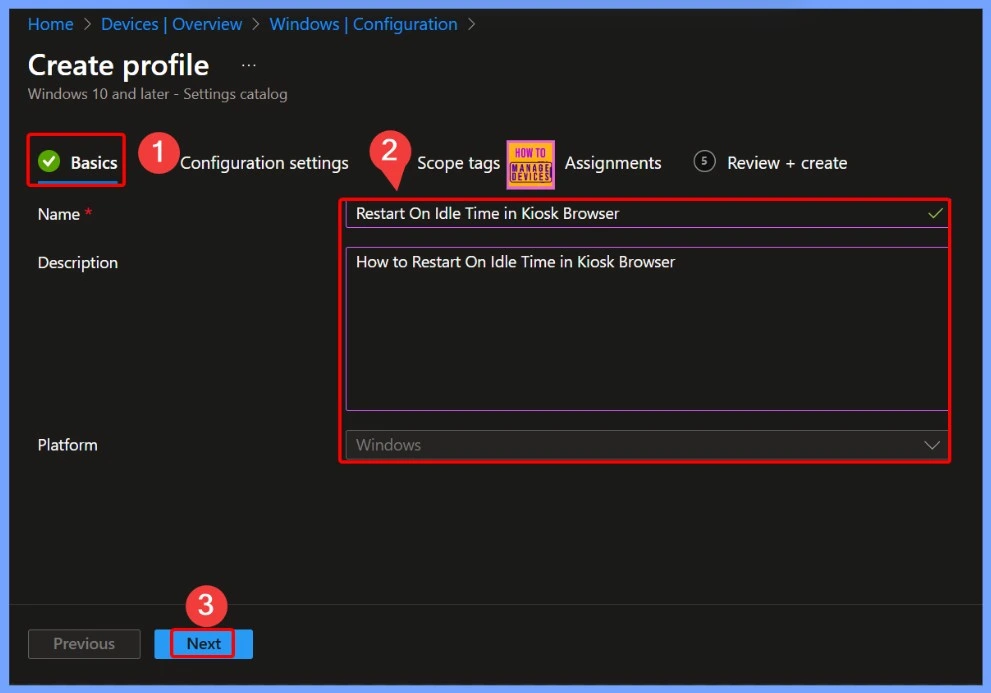 How Idle Time Controls Kiosk Browser Session Restart using Intune Policy 2 How Idle Time Controls Kiosk Browser Session Restart using Intune Policy - Fig.2