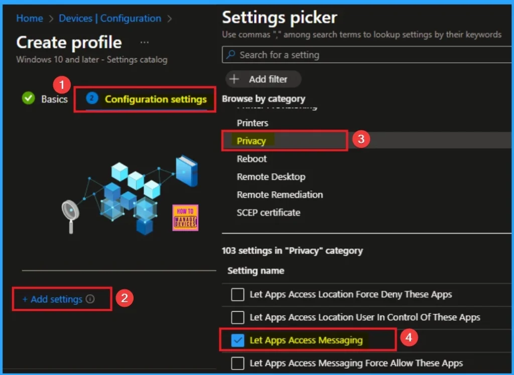 Restrict Windows App Access to Read or Send Messages for Data Protection using Intune 4 Restrict Windows App Access to Read or Send Messages for Data Protection using Intune - Fig.4