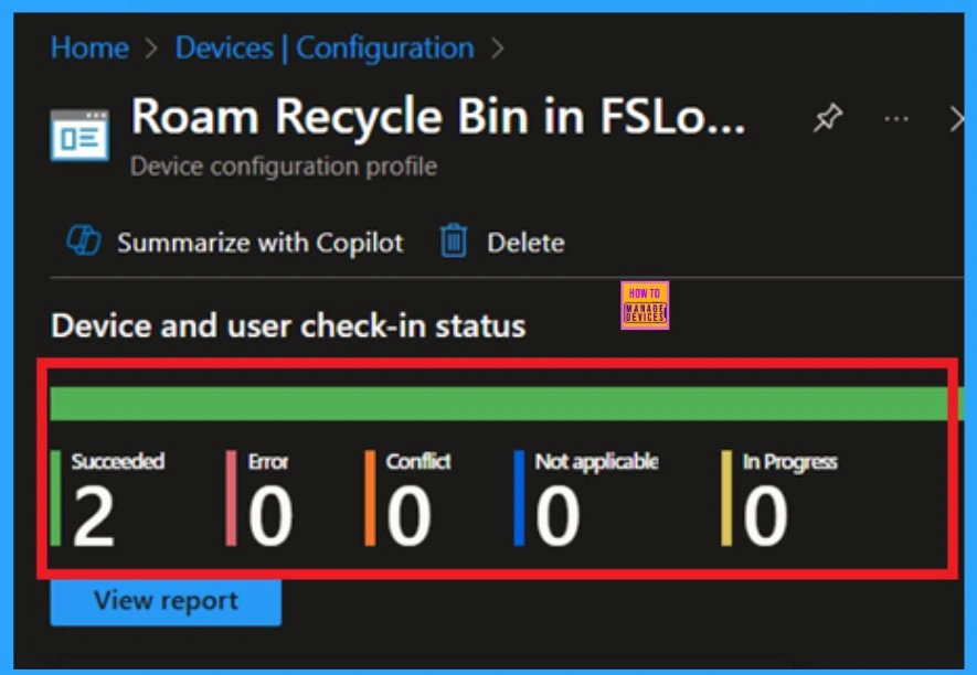 How to Enable Roam Recycle Bin in FSLogix using Intune Policy 9 How to Enable Roam Recycle Bin in FSLogix using Intune Policy - Fig.9