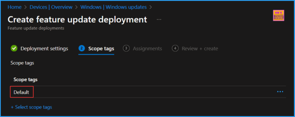 How to Create a Windows 11 25H2 Feature Update Policy using Intune 4 How to Create a Windows 11 25H2 Feature Update Policy using Intune. Fig. 4