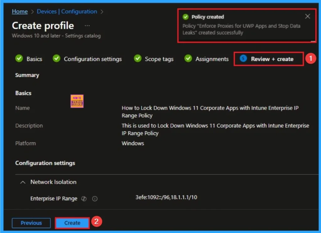 Step-by-Step Guide to Enforce Proxies for UWP Apps and Stop Data Leaks using Intune Policy 8 Step-by-Step Guide to Enforce Proxies for UWP Apps and Stop Data Leaks using Intune Policy - Fig.8