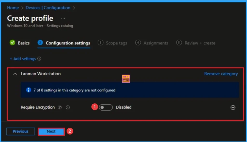 Step-by-Step Guide to Mandating SMB Encryption on Every Windows Device with Intune 5 Step-by-Step Guide to Mandating SMB Encryption on Every Windows Device with Intune - Fig.5