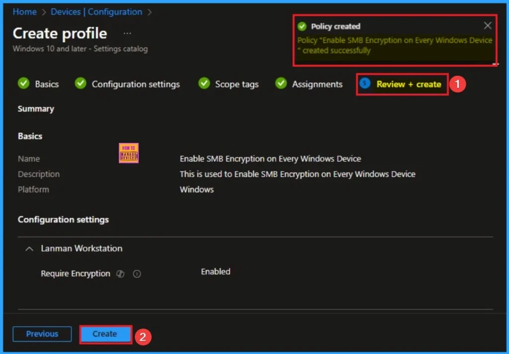 Step-by-Step Guide to Mandating SMB Encryption on Every Windows Device with Intune 9 Step-by-Step Guide to Mandating SMB Encryption on Every Windows Device with Intune - Fig.9