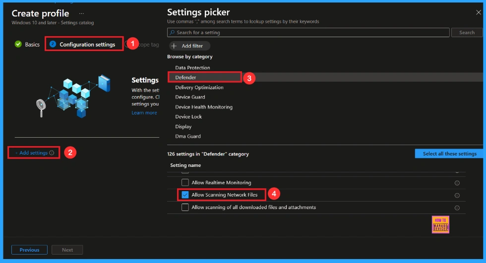 Stop Hidden Threats Your Step by Step Guide to Activating Network File Scanning using Intune 4 Stop Hidden Threats Your Step by Step Guide to Activating Network File Scanning using Intune - Fig.3