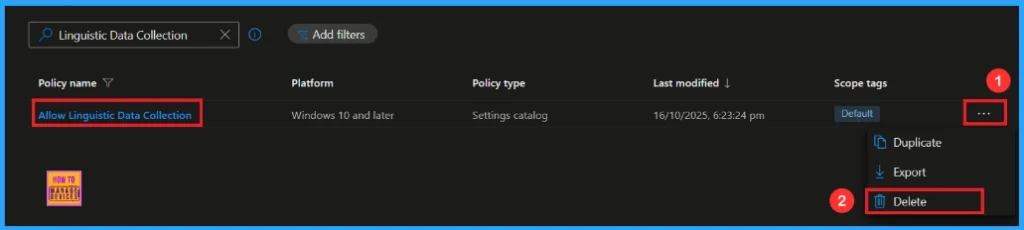 Stop Spying Take Back Control of your Windows Typing Data using Intune 12 Stop Spying Take Back Control of your Windows Typing Data using Intune - Fig.12