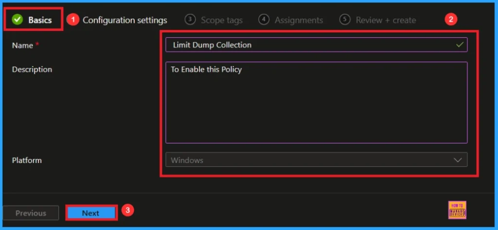 Reduce Sensitive Data Exposure by Controlling Dump Collection using Intune Policy - Fig.2