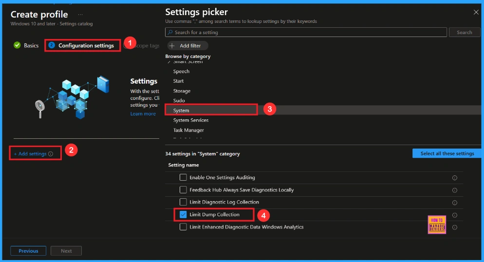 Reduce Sensitive Data Exposure by Controlling Dump Collection using Intune Policy - Fig.3