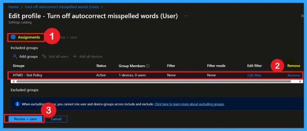 How to Prevent Automatic Typo Corrections to Maintain User Control using Intune Policy 11 How to Prevent Automatic Typo Corrections to Maintain User Control using Intune Policy- Fig.11