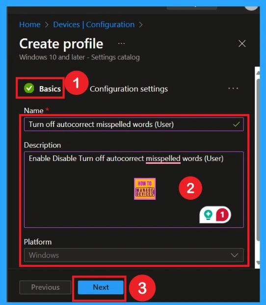 How to Prevent Automatic Typo Corrections to Maintain User Control using Intune Policy 2 How to Prevent Automatic Typo Corrections to Maintain User Control using Intune Policy Fig.2
