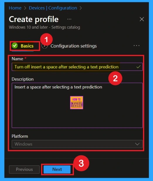 Prevent Automatic Space After Text Suggestions for Accurate Typing using Intune Policy 2 Prevent Automatic Space After Text Suggestions for Accurate Typing using Intune Policy -2