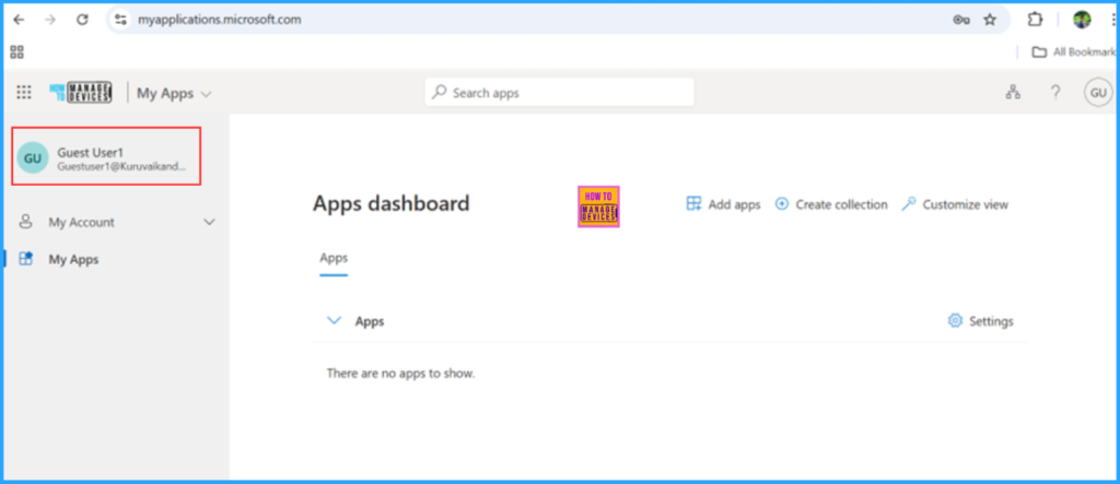 Best Guide to Invite B2B Guest Users to Entra ID using Intune. Fig. 10