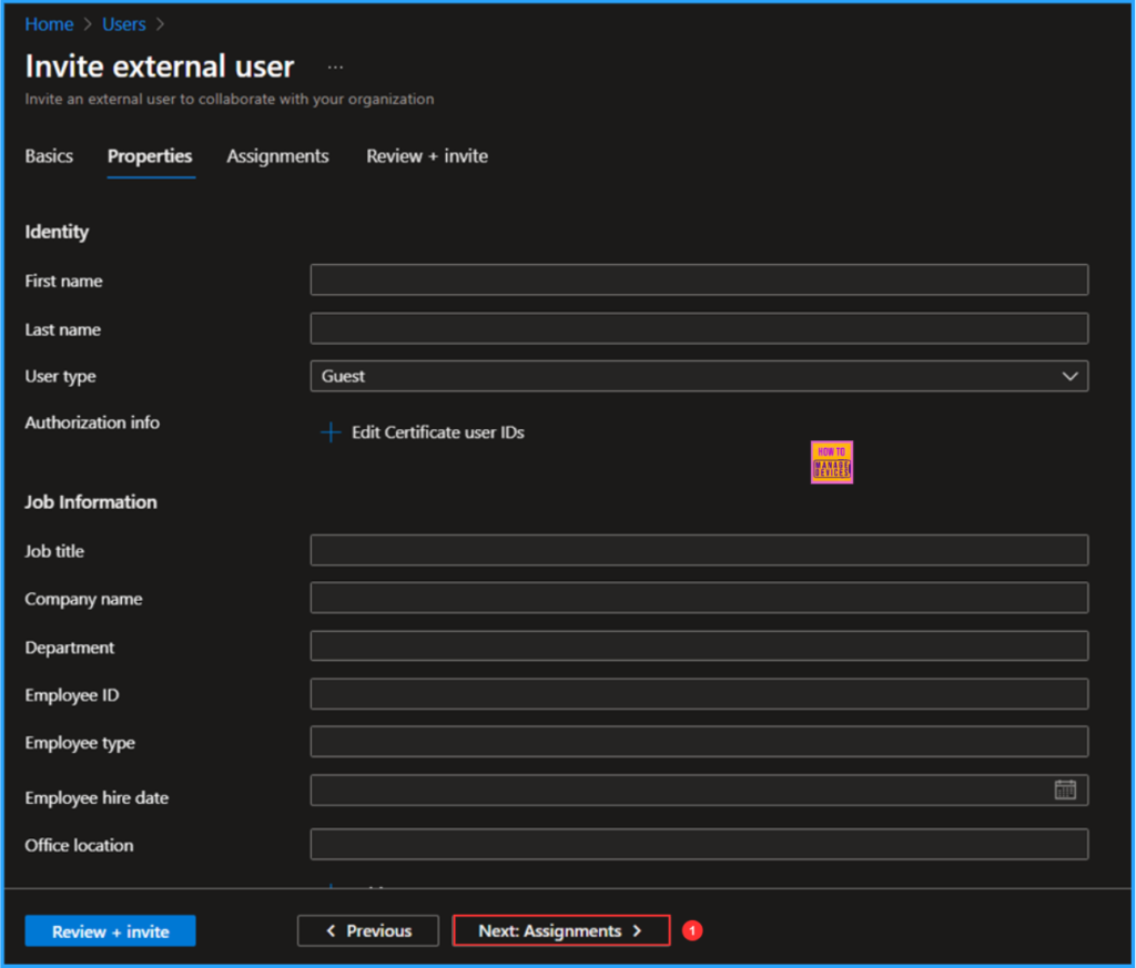 Best Guide to Invite B2B Guest Users to Entra ID using Intune. Fig. 4