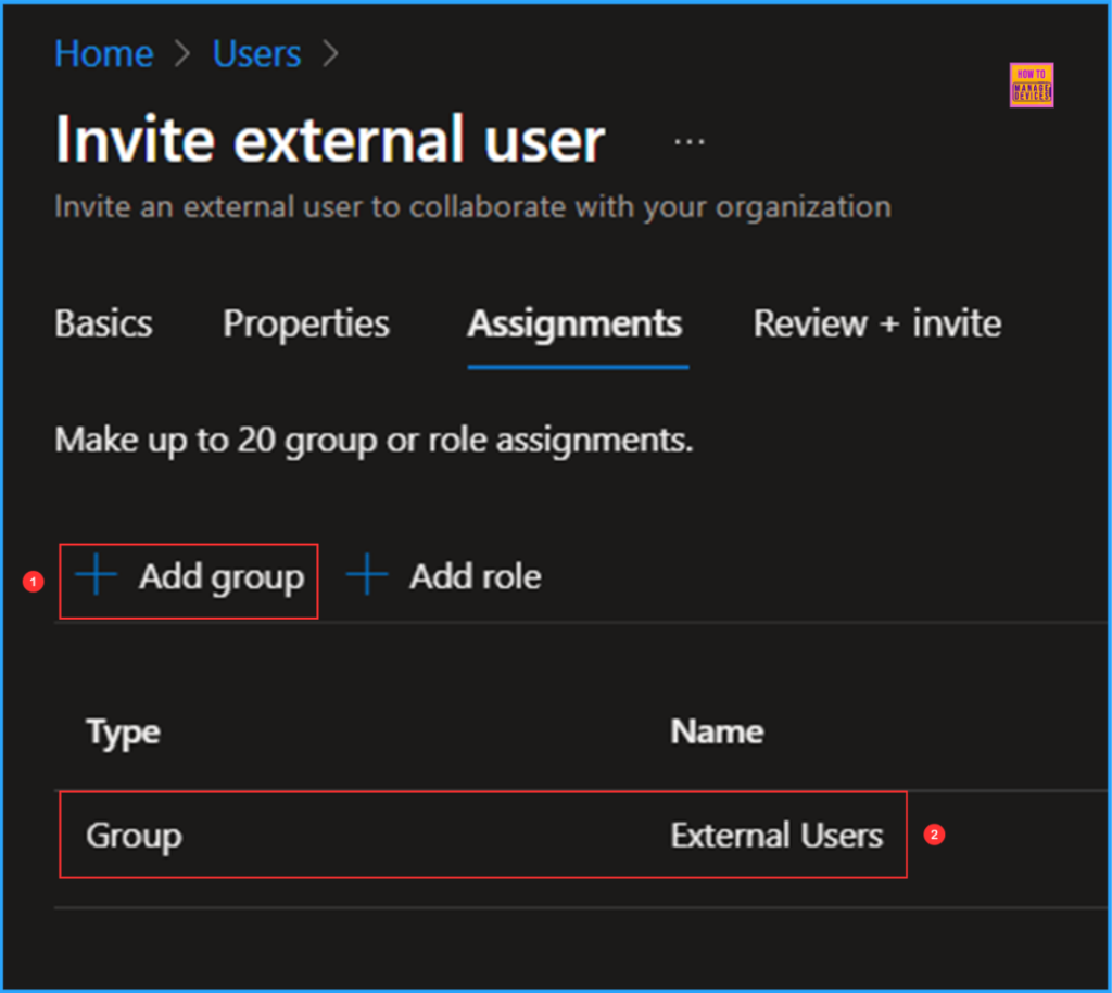 Best Guide to Invite B2B Guest Users to Entra ID using Intune. Fig. 5