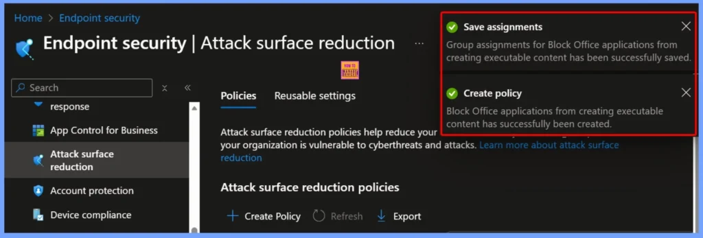 Block Malicious Code Creation in Word Excel and PowerPoint using Intune ASR Rule - Fig.9