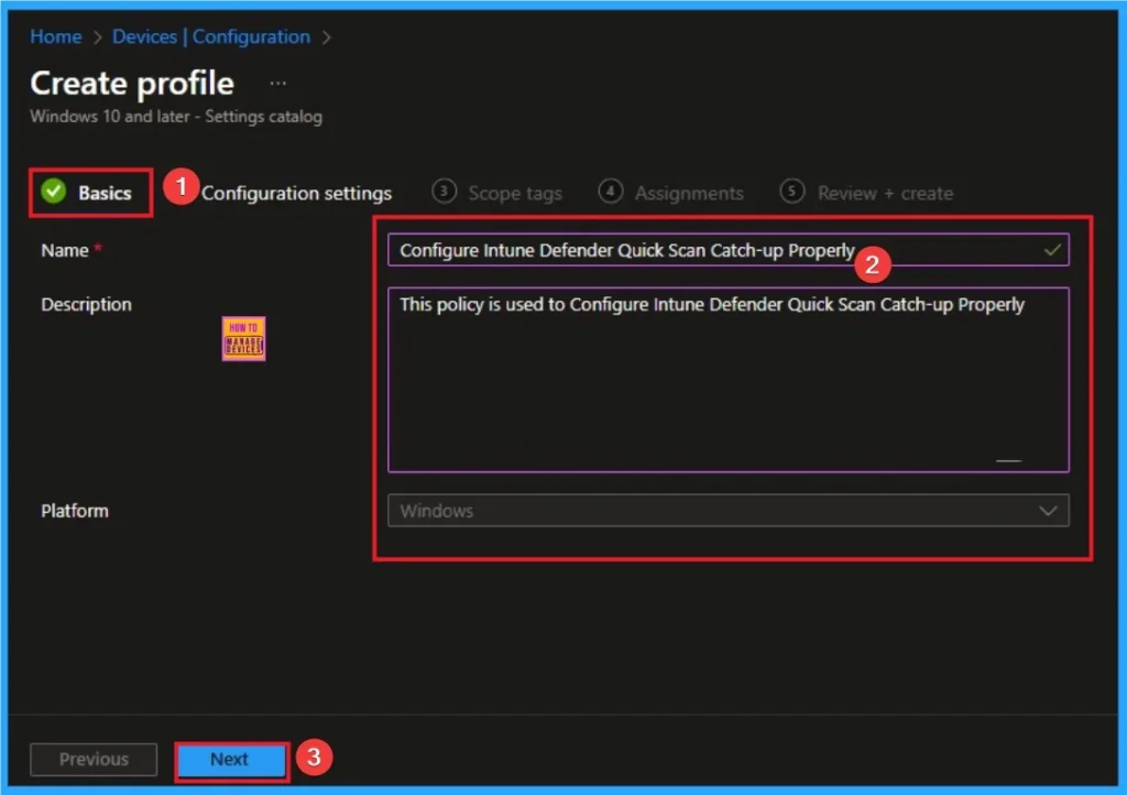 Configure Intune Defender Catch-up Scans for scheduled Quick Scans Properly to Stop Missing Vulnerabilities - Fig.4
