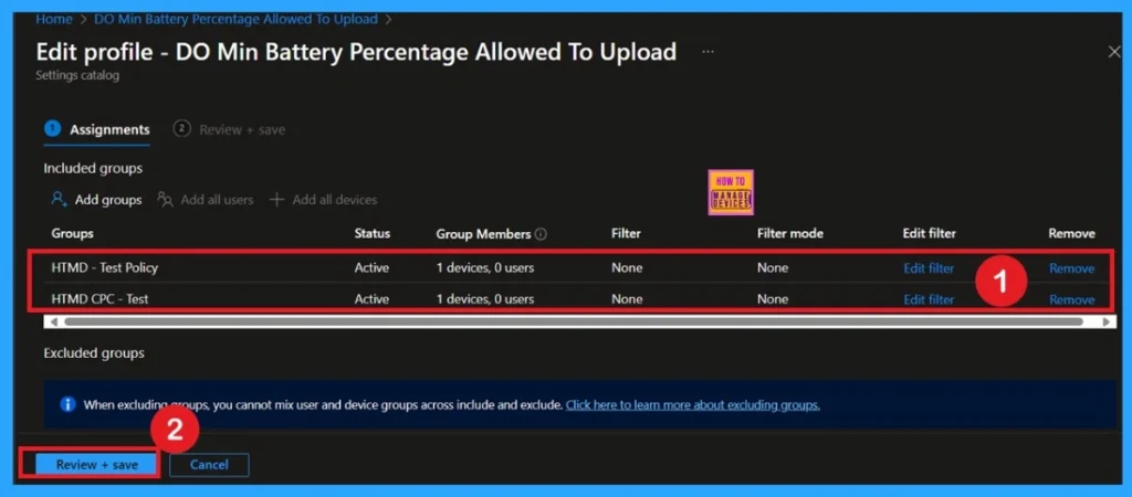 Enhance Device Battery Level by Managing Peer-to-Peer Uploads using Intune Policy 10 Enhance Device Battery Level by Managing Peer-to-Peer Uploads using Intune Policy - Fig.10