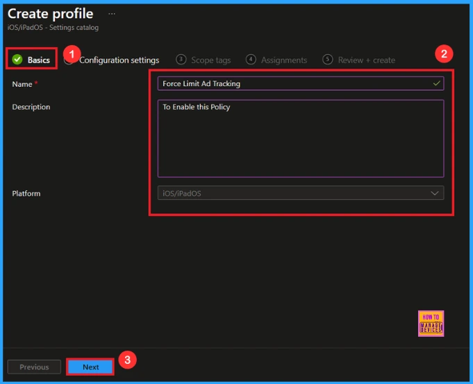How Intune Helps Safeguard iOS Privacy by Limiting Ad Tracking - Fig.2