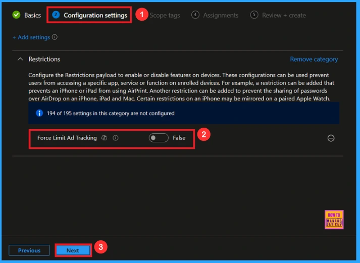 How Intune Helps Safeguard iOS Privacy by Limiting Ad Tracking - Fig.4