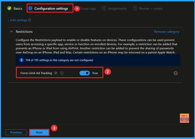 How Intune Helps Safeguard iOS Privacy by Limiting Ad Tracking - Fig.5