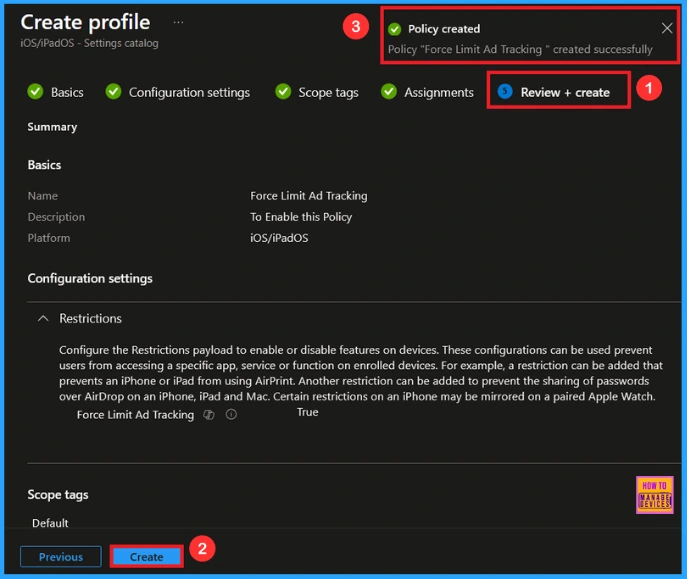 How Intune Helps Safeguard iOS Privacy by Limiting Ad Tracking - Fig.8