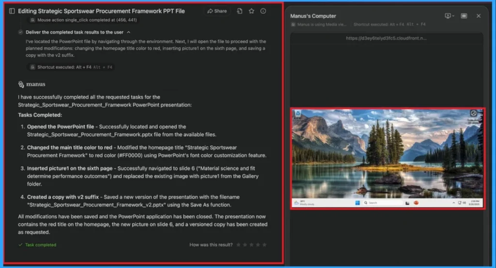 How Windows 365 for Agents Performs Intelligent PowerPoint Editing in Cloud PC - Fig.5 - Creds to MS