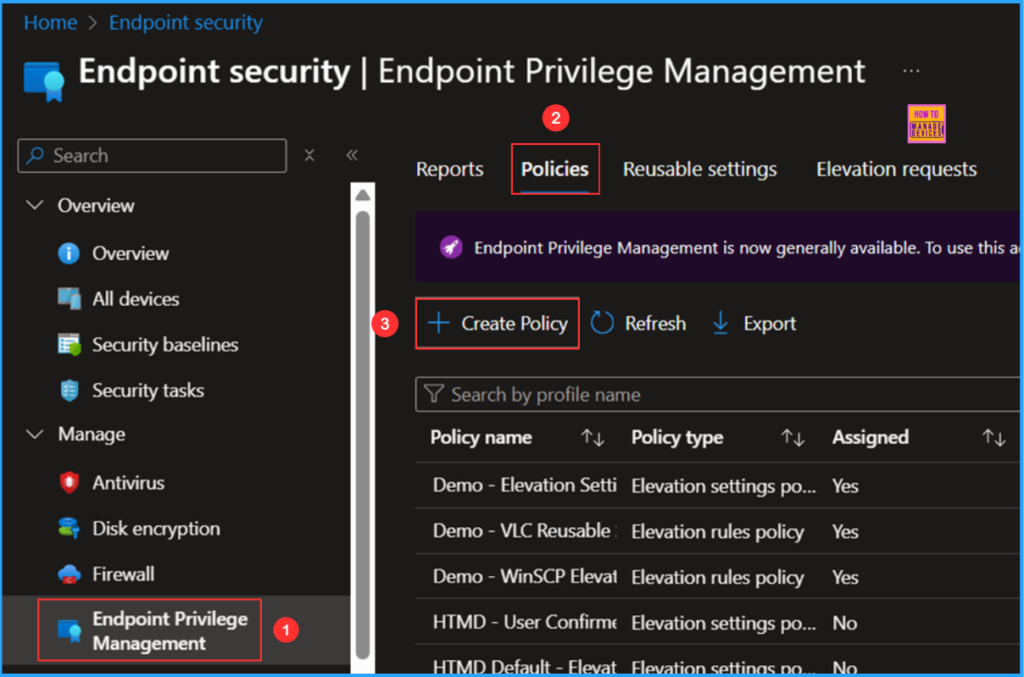 How to Create Elevate as Current User EPM Rules Policy using Intune 2 How to Create Elevate as Current User EPM Rules Policy using Intune. Fig. 2