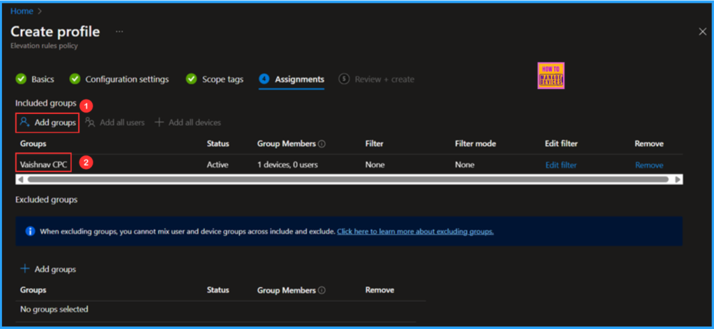 How to Create Elevate as Current User EPM Rules Policy using Intune 8 How to Create Elevate as Current User EPM Rules Policy using Intune. Fig. 8