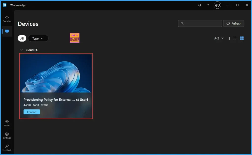 How to Provision Windows 365 Cloud PC for an External Identity using Intune. Fig. 14