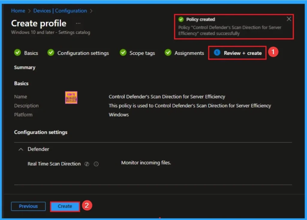 How to Use Intune to Control Defender's Scan Direction for Server Efficiency - Fig.8