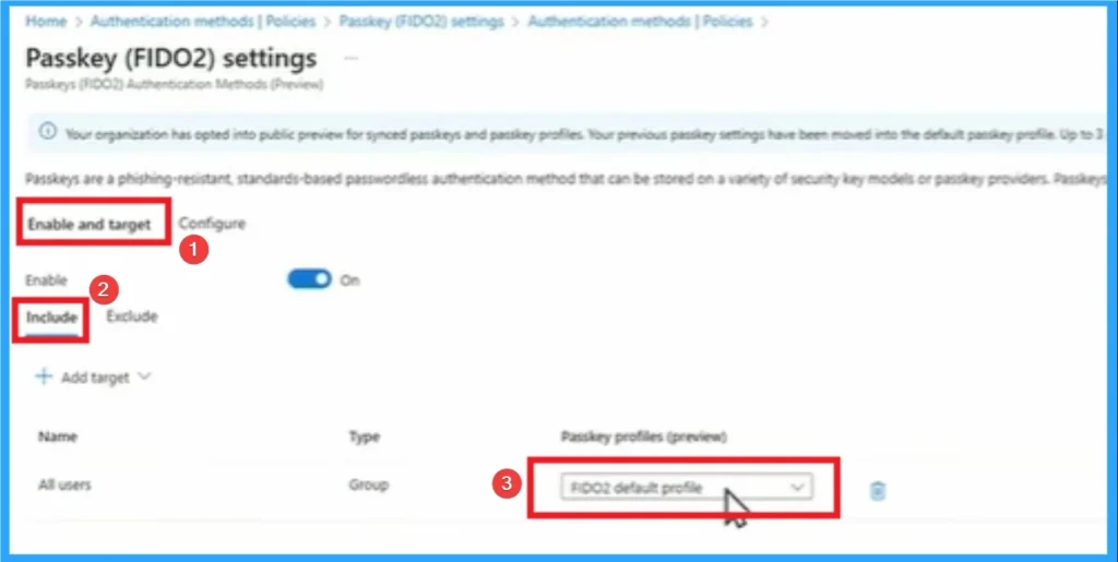 Setup Synced Passkeys in Entra ID for Credentials to be Phishing‑Resistant and Portable Across Devices - Fig.3 – Cred to Nichole Peterson MS