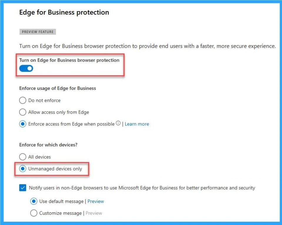 Enable In-Browser Protection with Microsoft Edge for Business to Securing Cloud Apps Without Proxies 2 Enable In-Browser Protection with Microsoft Edge for Business to Securing Cloud Apps Without Proxies- Fig.2 - Creds to Arnab Mitra