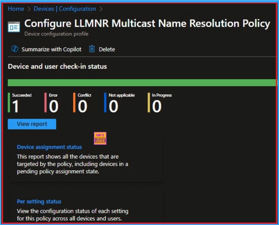 Step-by-Step Intune Guide to Disable LLMNR Multicast Name Resolution for Zero Trust Baseline 10 Step-by-Step Intune Guide to Disable LLMNR Multicast Name Resolution for Zero Trust Baseline - Fig.10