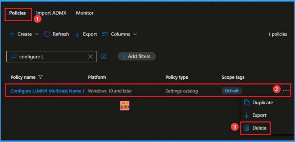 Step-by-Step Intune Guide to Disable LLMNR Multicast Name Resolution for Zero Trust Baseline 13 Step-by-Step Intune Guide to Disable LLMNR Multicast Name Resolution for Zero Trust Baseline - Fig.13