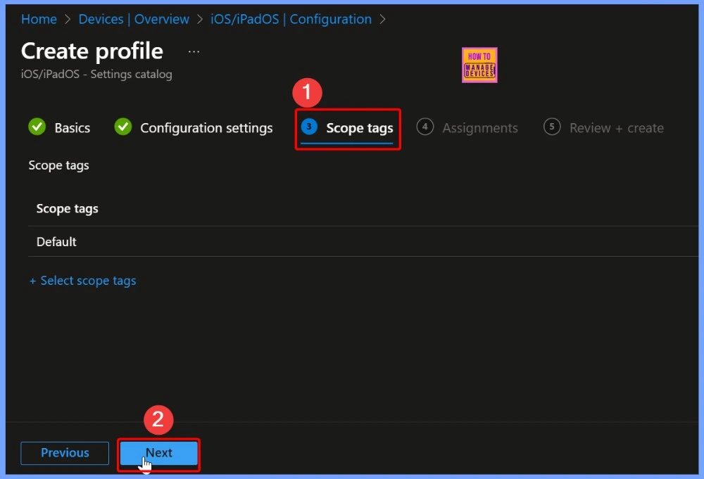 Block Mail Privacy Protection on iOS Devices using Intune Policy 7 Block Mail Privacy Protection on iOS Devices using Intune Policy - Fig.7